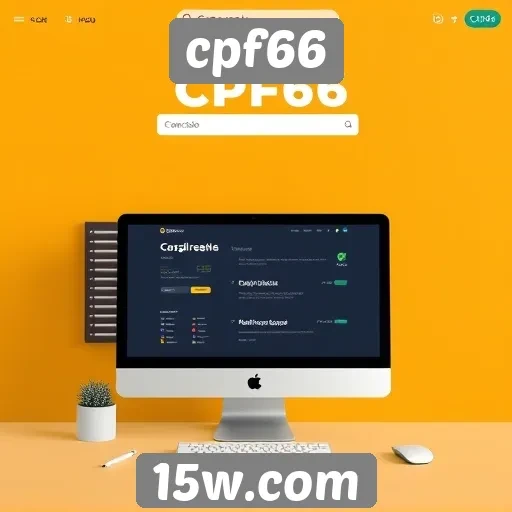 Plataforma cpf66 se destaca pela interface amigável